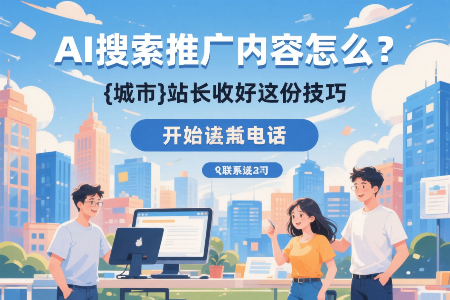 AI搜索推广内容怎么写？镇江站长收好这份技巧