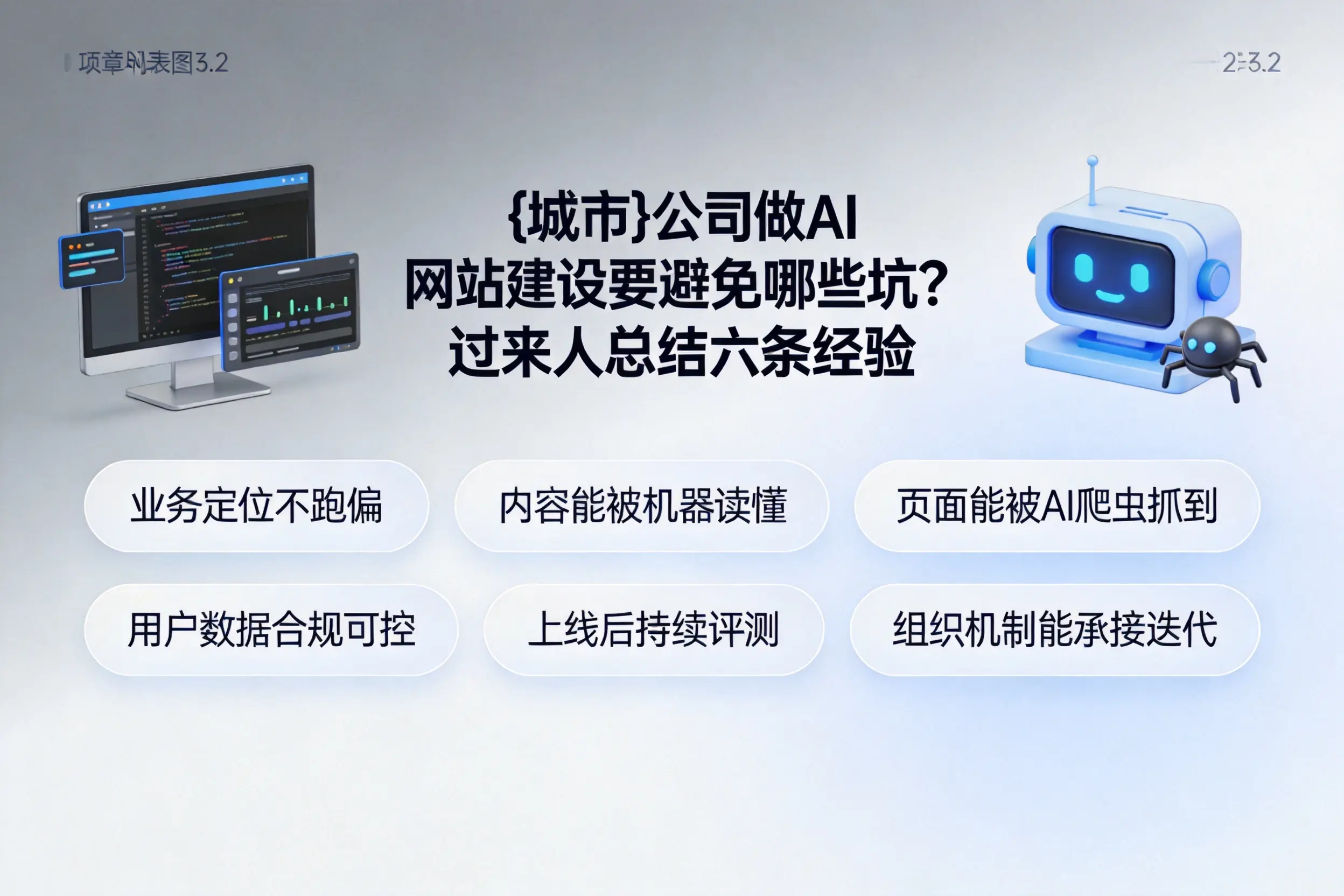 镇江公司做AI网站建设要避免哪些坑？过来人总结六条经验