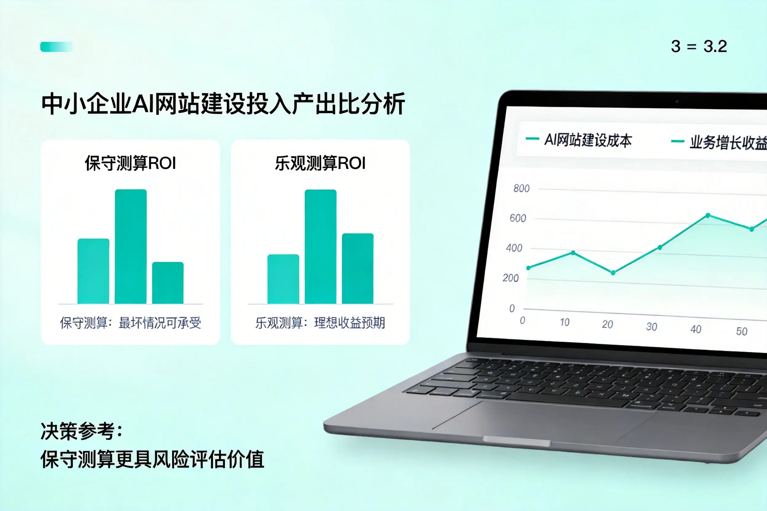镇江中小企业AI网站建设投入产出比怎么算？先看这份分析