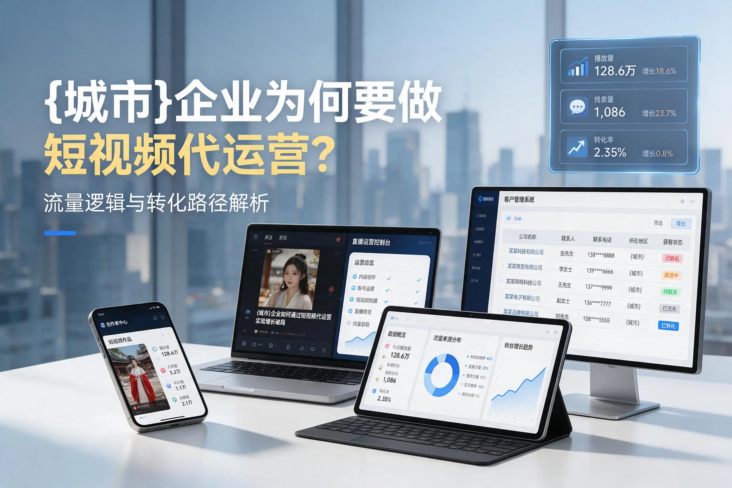 镇江企业为何要做短视频代运营?流量逻辑与转化路径解析