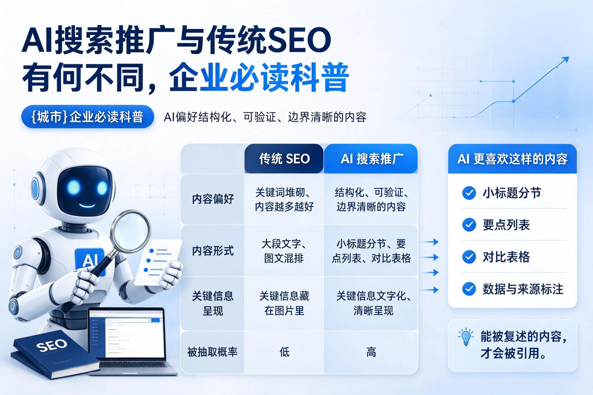 AI搜索推广与传统SEO有何不同,镇江企业必读科普