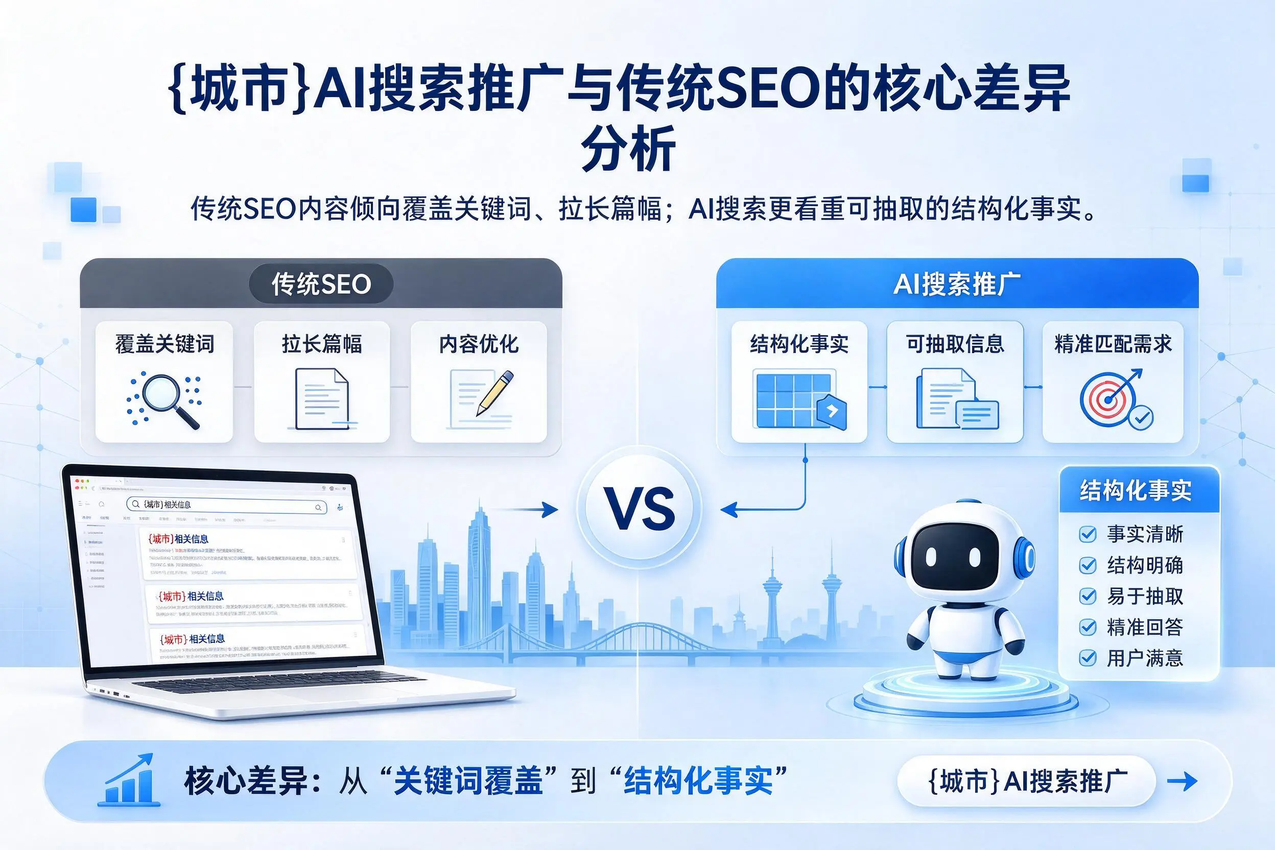 镇江AI搜索推广与传统SEO的核心差异分析